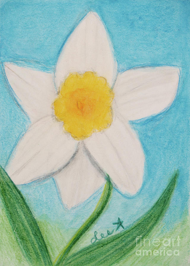 Daffodil Painting by Dorothy Lee