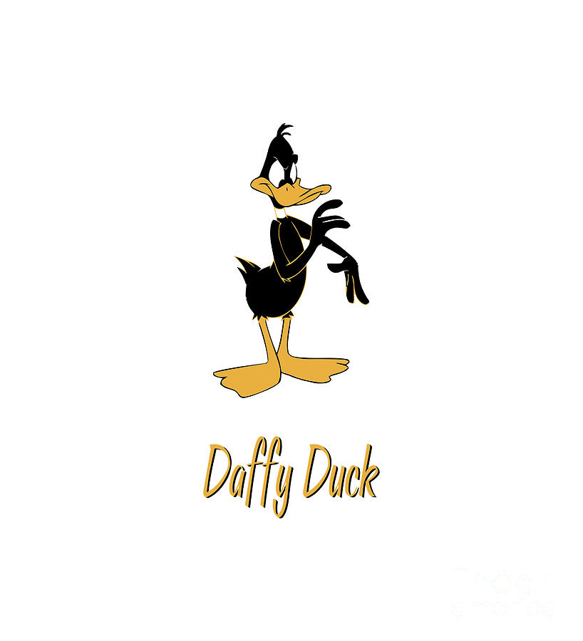 Daffy Duck Digital Art by Didin Tampan - Fine Art America