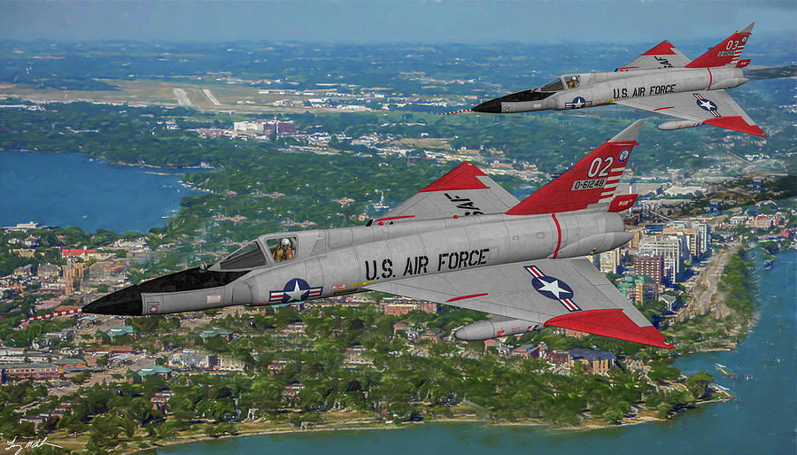 Daggers over Madison - Art Digital Art by Tommy Anderson