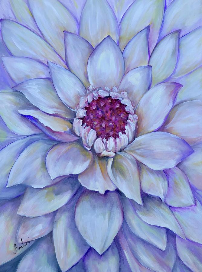 Dahlia I  Painting by Anne Barberi