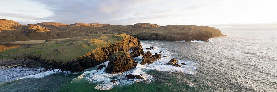 Dailbeag Cliffs Isle of Harris and Lewis Outer Hebrides Scotland Photograph by Sonny Ryse