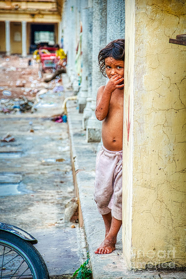 Childish Photograph - Daily Childish Innocence in India by Stefano Senise