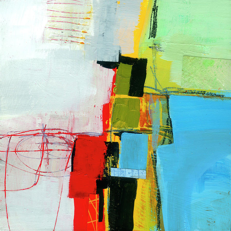 Fair and Square #4 Painting by Jane Davies