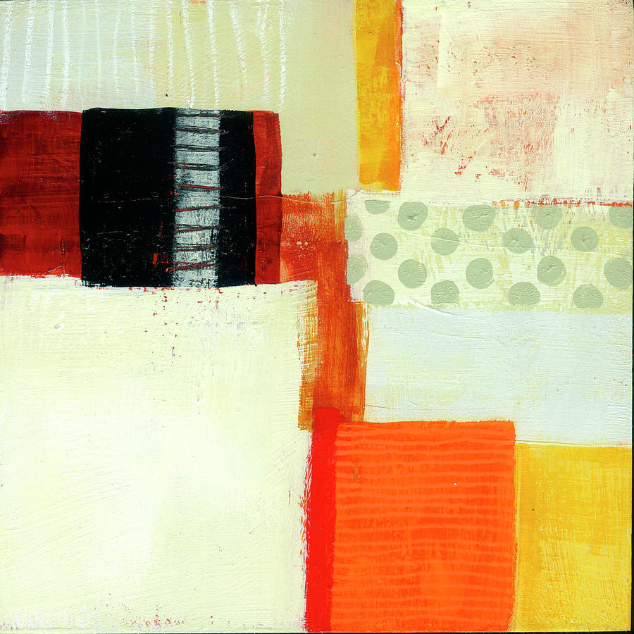 Pattern Painting - Fair and Square #7 by Jane Davies
