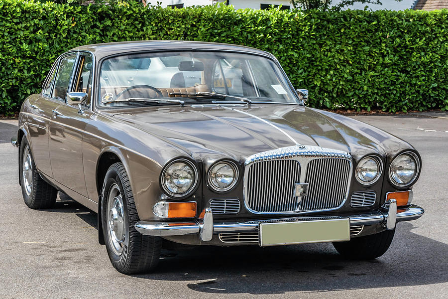 Daimler Sovereign 2.8 litre saloon car Photograph by Kevin Hellon ...