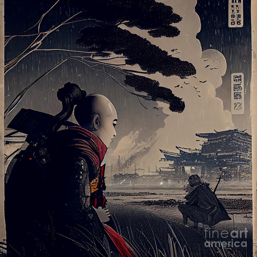 Daimyo Takeda Shingen Digital Art by Lakasa Design - Fine Art America