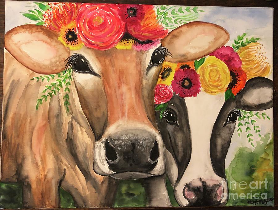 Dairy Queens Painting By Mary Mcbreen Fine Art America