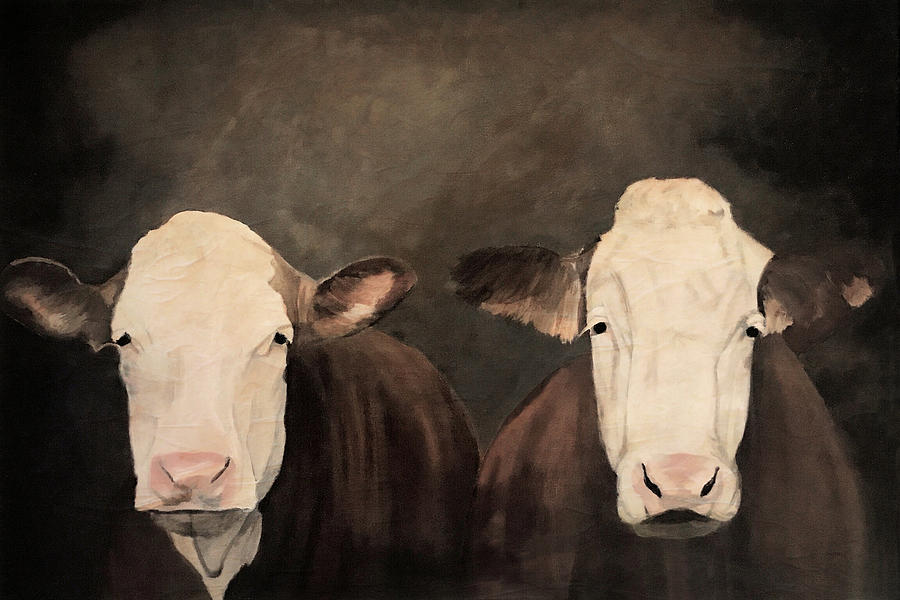 Dairy Queens Painting By Owl Hill Art Studio