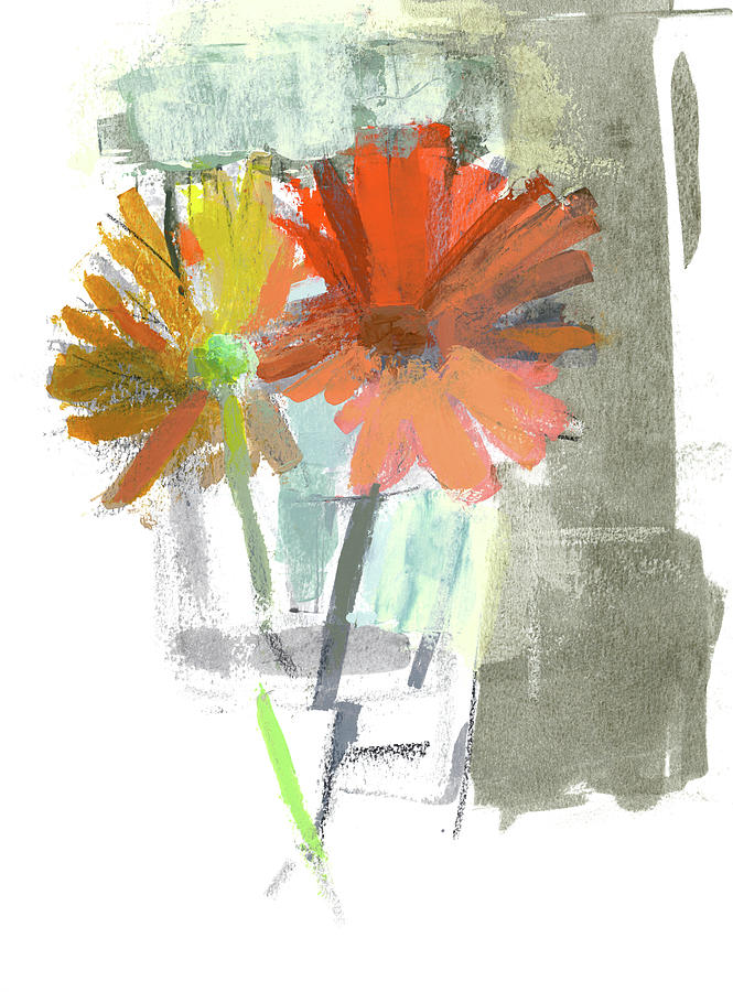 Daisies 202904 Painting by Chris N Rohrbach