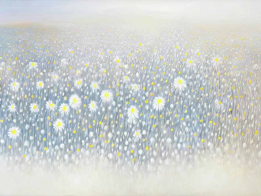 Daisies Digital Art by Sterling and Thorn Daisies Digital Art by Sterling and Thorn