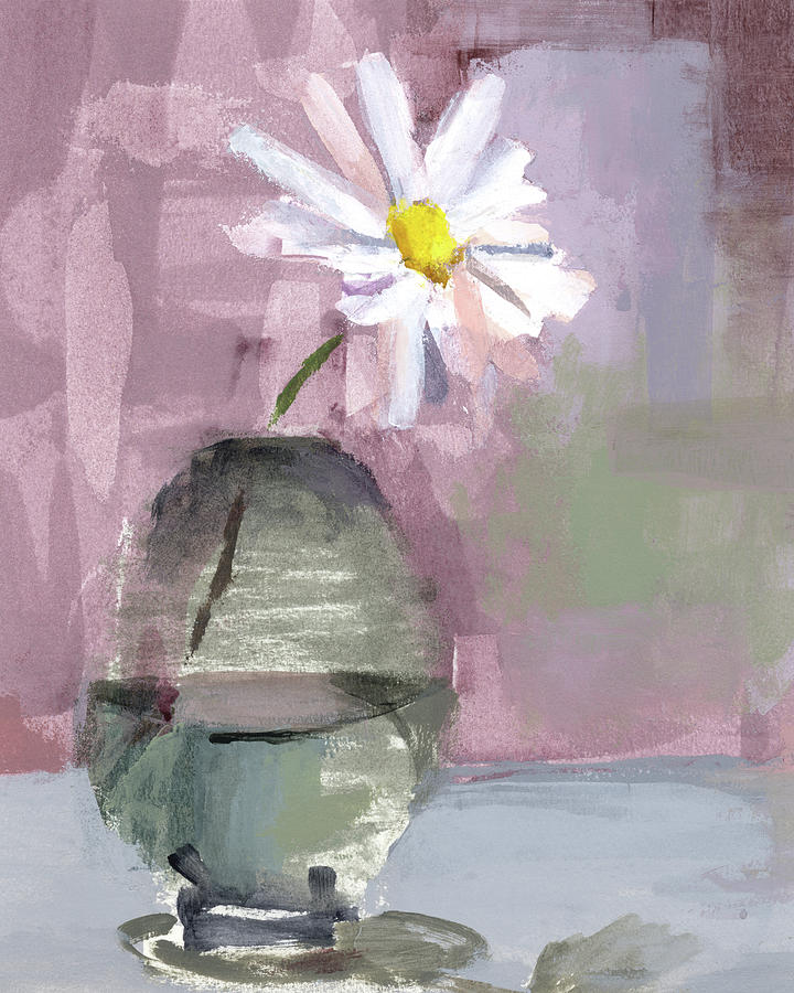 Daisy 200207 Painting by Chris N Rohrbach