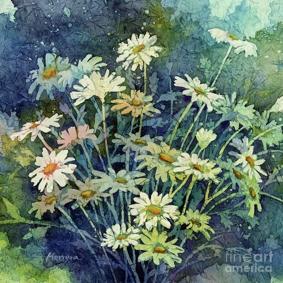 Daisy Bouquet - White Daisies Painting