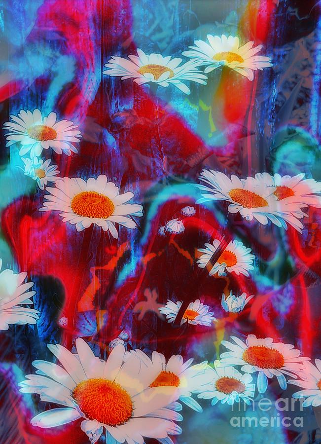 Daisy Dream Painting by Jacqueline McReynolds