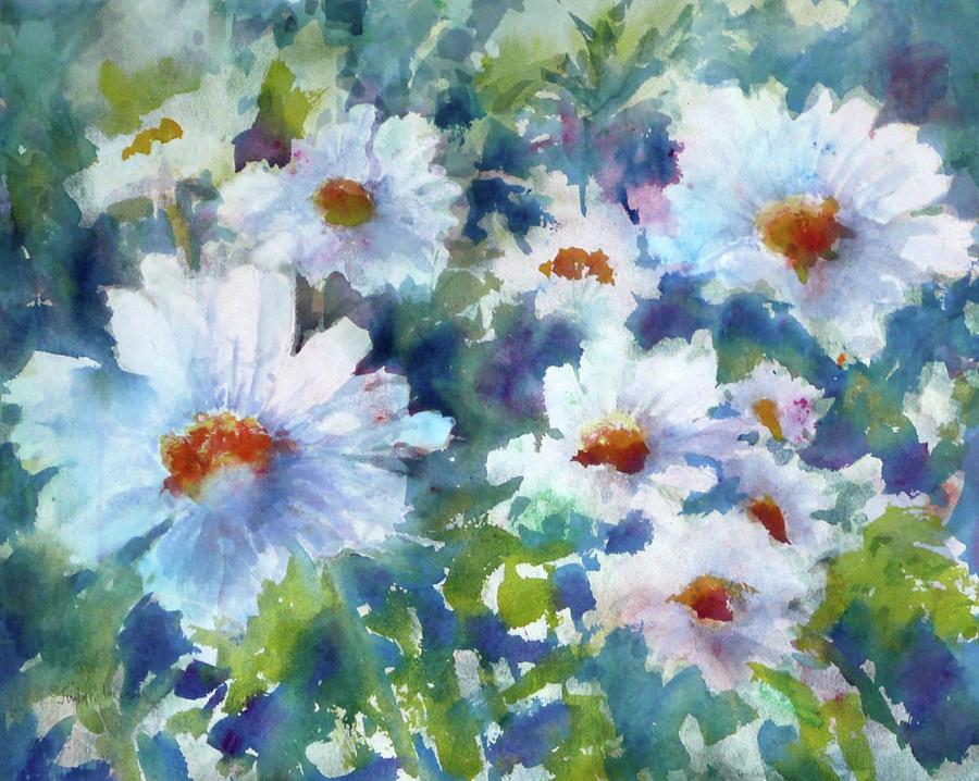 Daisy Dreams Painting by Judy Watts Rider - Fine Art America