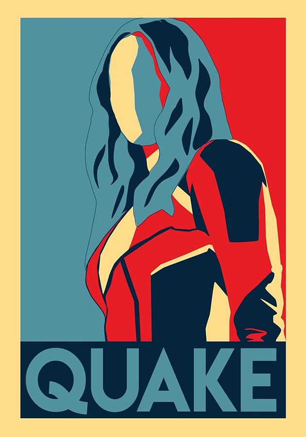 Daisy Johnson Quake Poster Digital Art By Kailani Smith Pixels