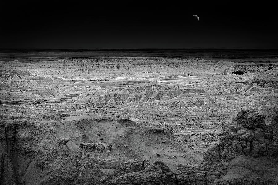 Dakota Moon Photograph by Bill Chizek