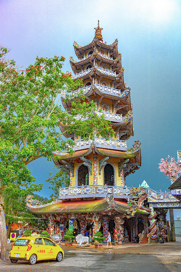 Dalat Mosaic Pagoda by Rich Isaacman Dalat Mosaic Pagoda by Rich Isaacman