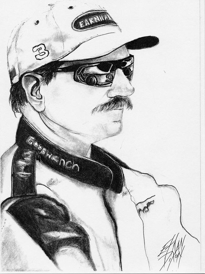 Dale Earnhardt Sr. Drawing by Ethan Dixon - Fine Art America