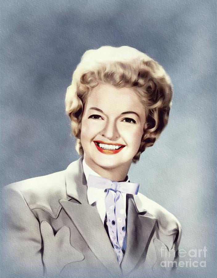 Dale Evans, Actress Painting by John Springfield - Pixels