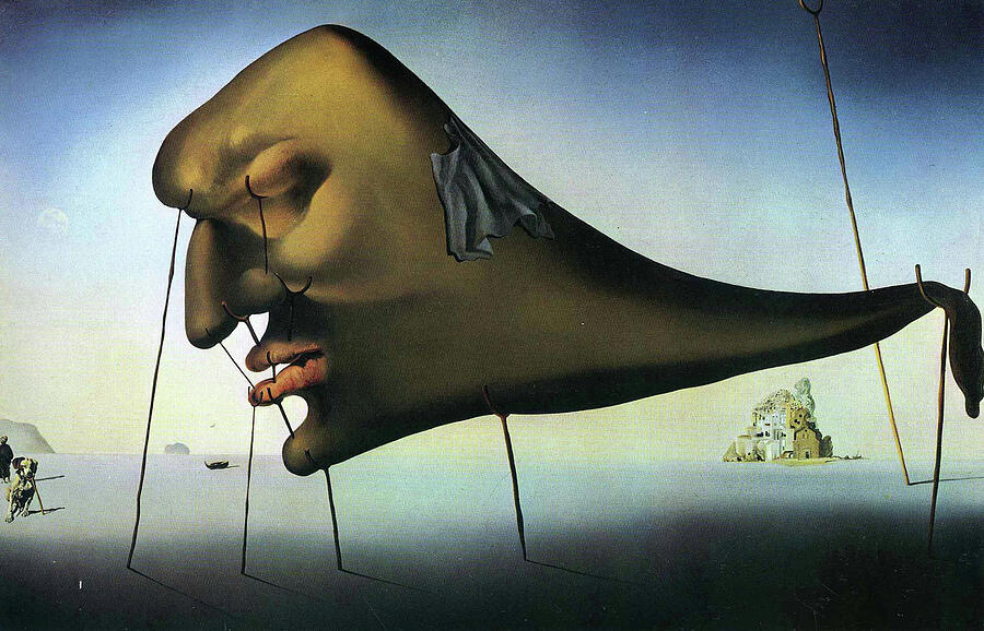 Le sommeil - Sleep, 1937 HD Painting by Salvador Dali - Fine Art America