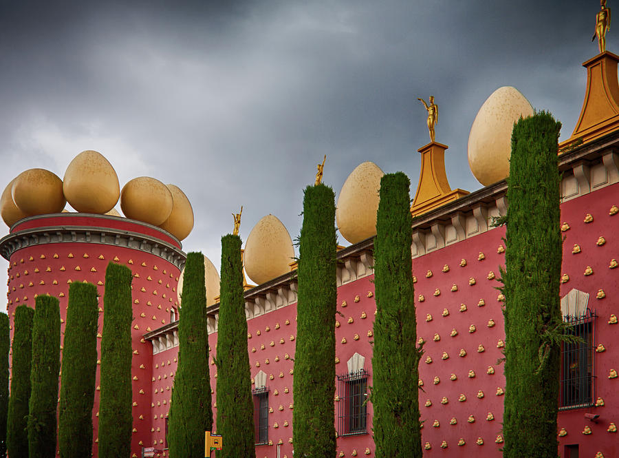 Dali museum facade, Figueres, Spain Photograph by Tatiana Travelways