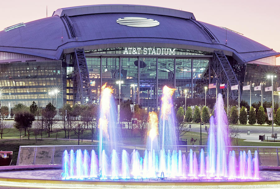 Dallas Cowboys ATT Stadium Flames 021220 Photograph by Rospotte Photography