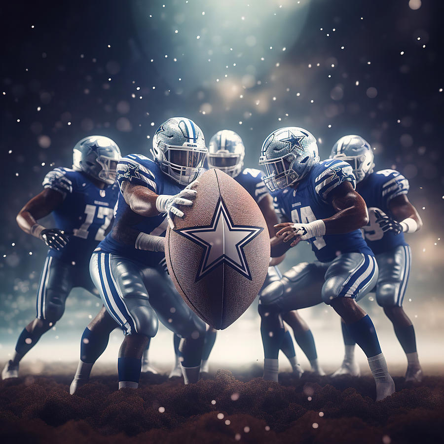 Dallas Cowboys Touchdown Photograph by Athena Mckinzie Fine Art America