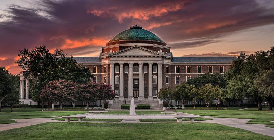 Dallas Hall - SMU Photograph by Mountain Dreams - Pixels