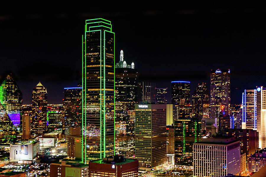 Dallas Skyline 2 Photograph by Manoela Carrera - Pixels