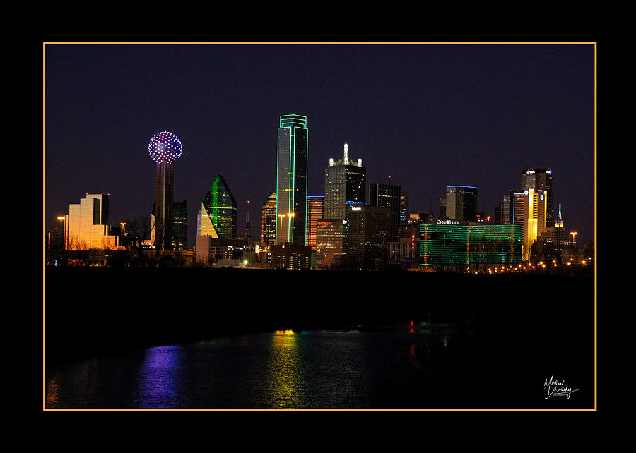 Dallas Skyline Photograph by Michael Dikovitsky - Fine Art America