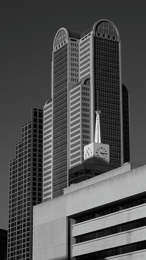 Dallas Skyline...Comerica Photograph by John Babis