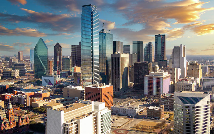 Dallas Photograph - Dallas Sunrise by Ricky Barnard