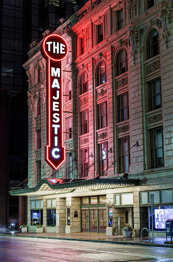 Dallas Texas Majestic Theater Photograph by David Ilzhoefer - Pixels