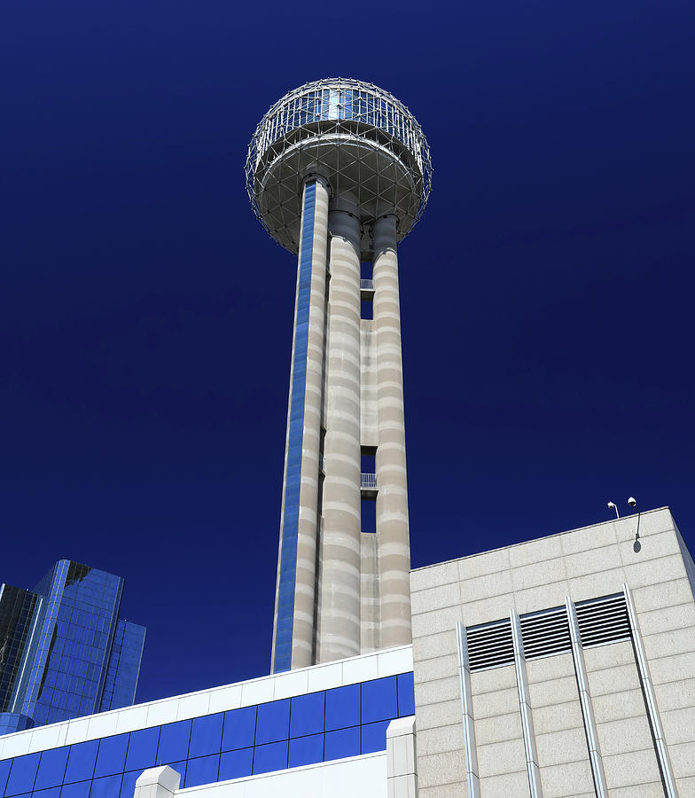 Dallas Texas Reunion Tower Photograph by Dan Sproul
