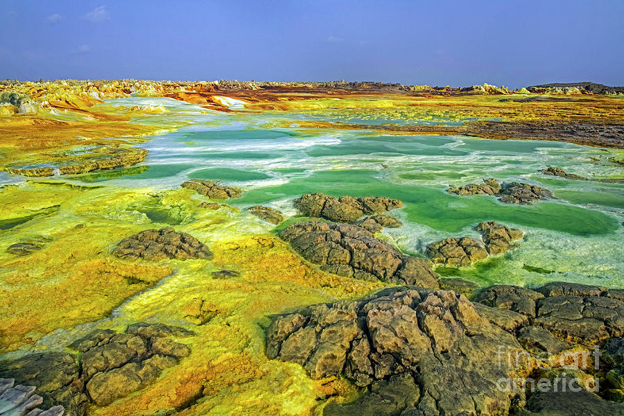 Dallol Sulfur Springs Photograph by Arterra Picture Library