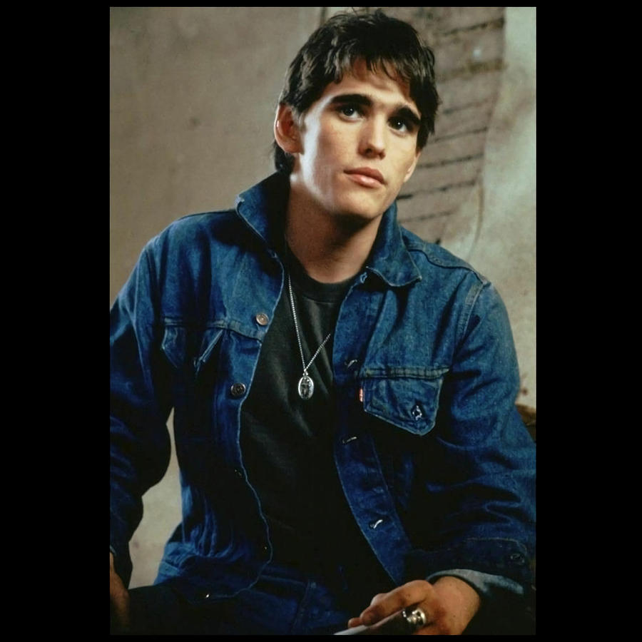 Dally Winston The Outsiders Matt Dillon 80s Matt Painting by Anthony ...