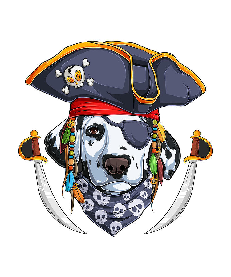 Pirate Dog Bandana 