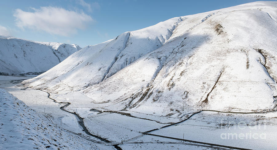 Dalveen Pass in Winter Dumfries and Galloway Photograph by Tim Gainey