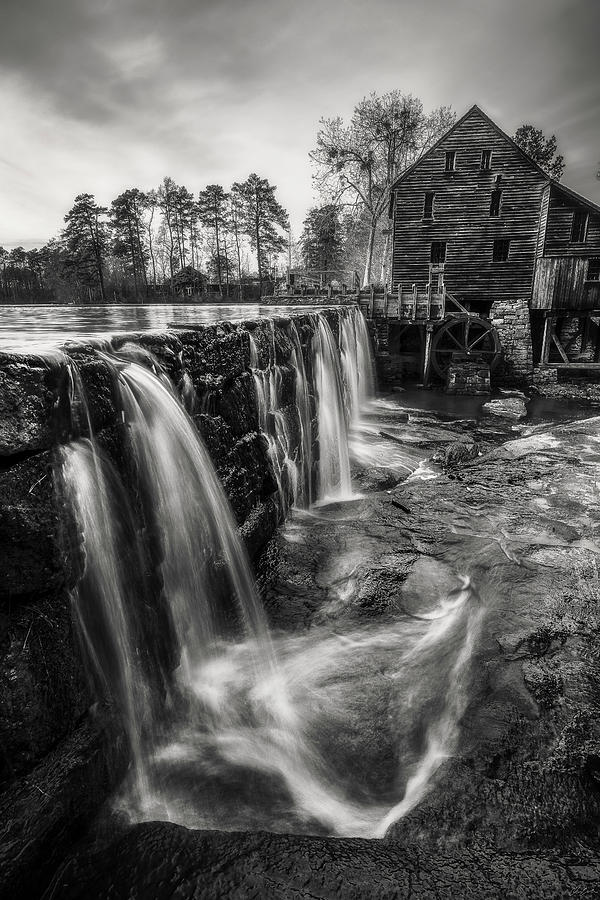 Dam At Yates Mill Photograph by Owen Weber