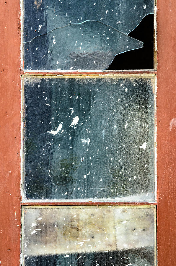 Damaged Window Photograph by Rob Huntley