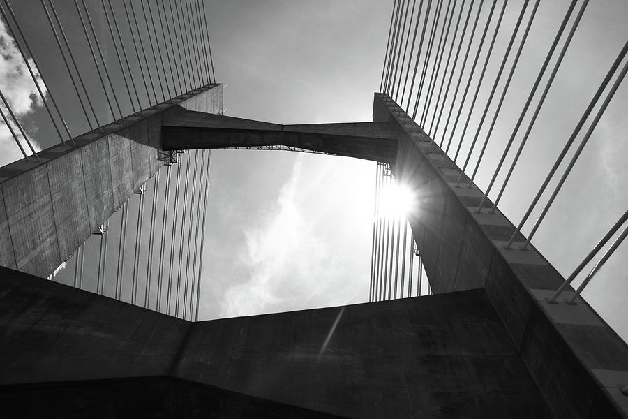 Dames Point Bridge 1 Photograph by Brian Bishop