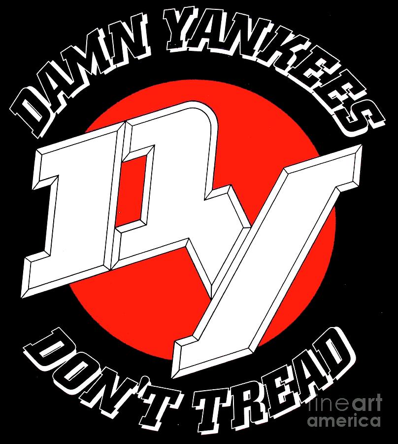  RonaldAMaurer Damn Yankees Band Rock Music Logo Mens