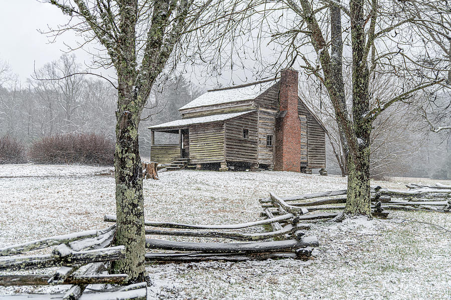 Dan Lawson Place in Winter V Photograph by Douglas Wielfaert