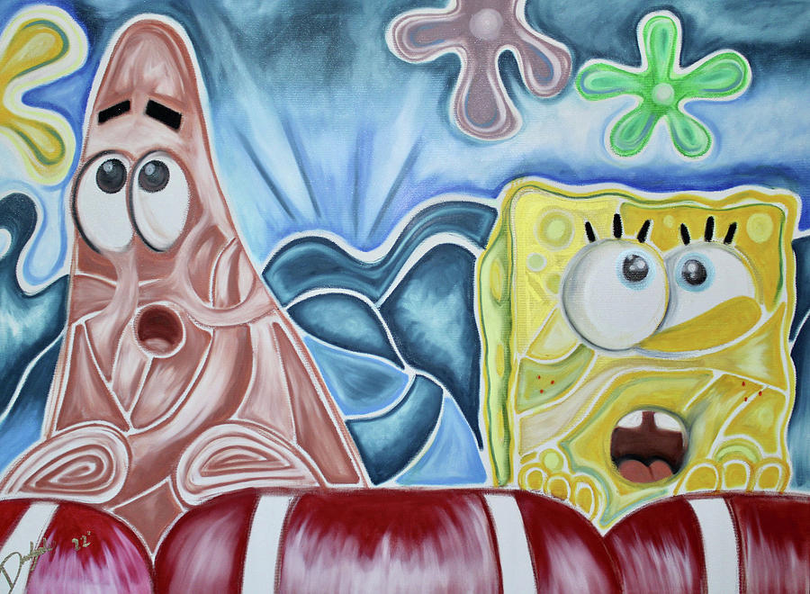 Dan X Spongebob Pastel by Daniel Morales - Fine Art America