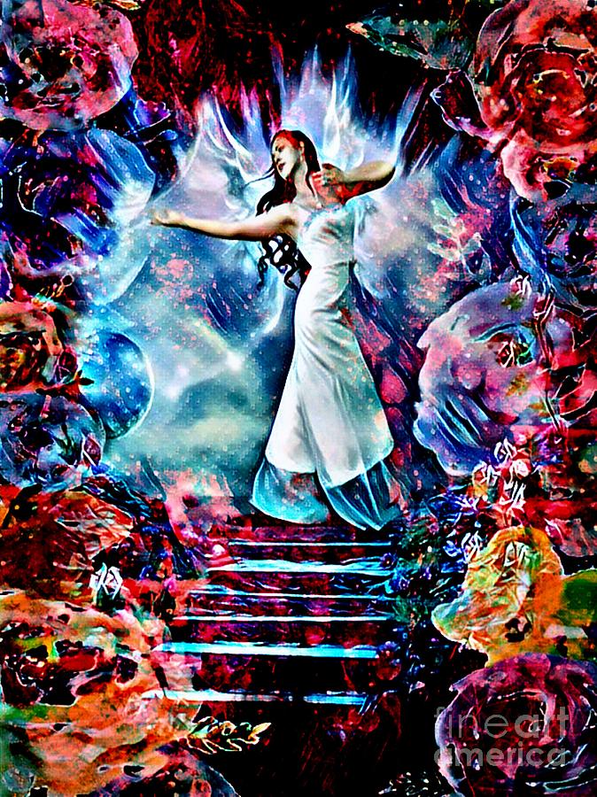 Dance Goddess Mixed Media By Lauries Intuitive Fine Art America