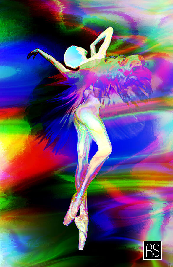 Dance in Color Painting by Rafael Salazar