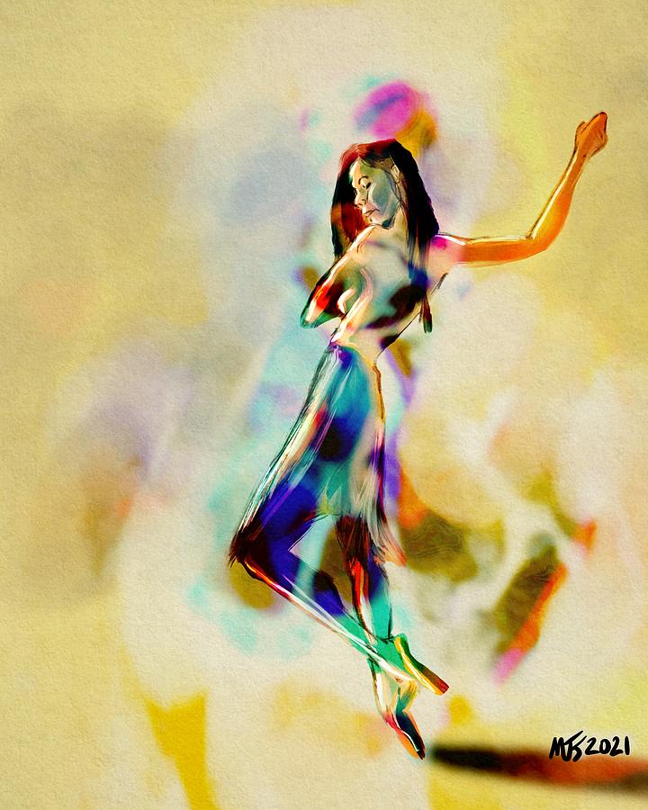 Dance In The Light Digital Art by Michael Kallstrom