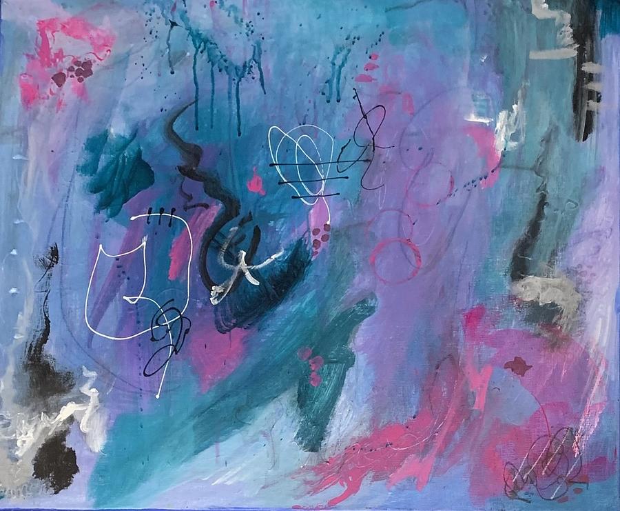 Abstract Painting - Dance by Laura Jaffe