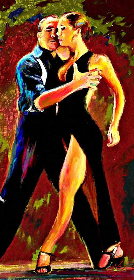  Dance Love Passion Painting by James Shepherd