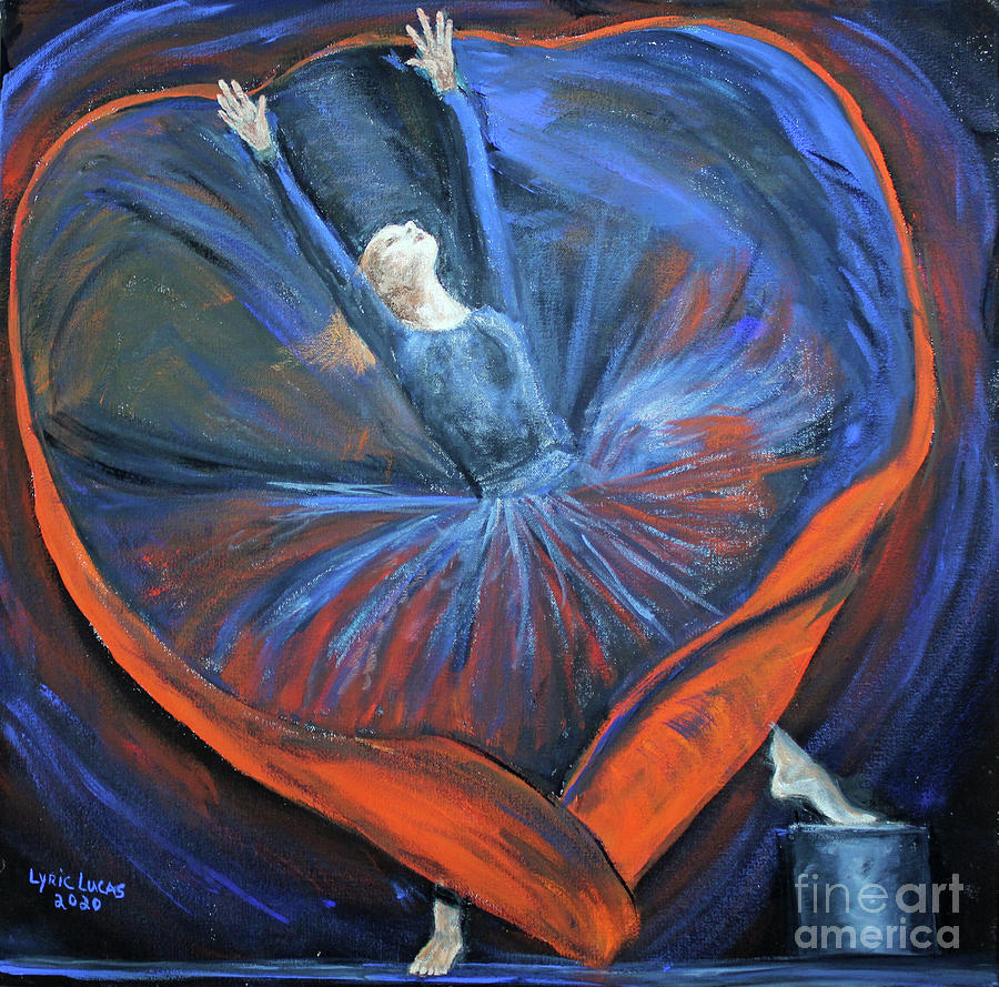Dance of Passion Painting by Lyric Lucas